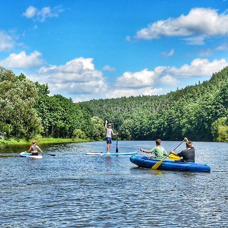 מלון Týn nad Vltavou Camping Prima מראה חיצוני תמונה