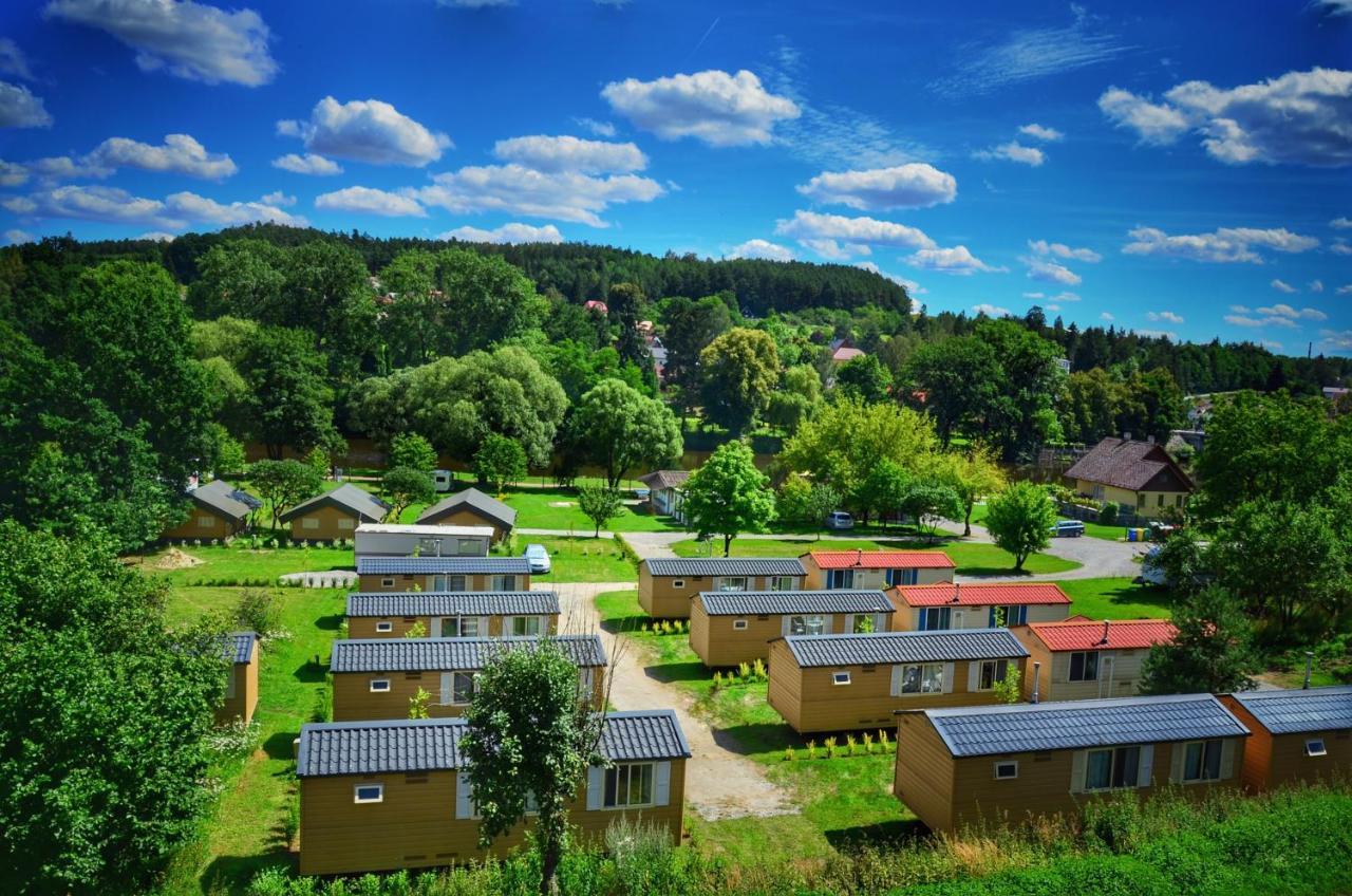 מלון Týn nad Vltavou Camping Prima מראה חיצוני תמונה