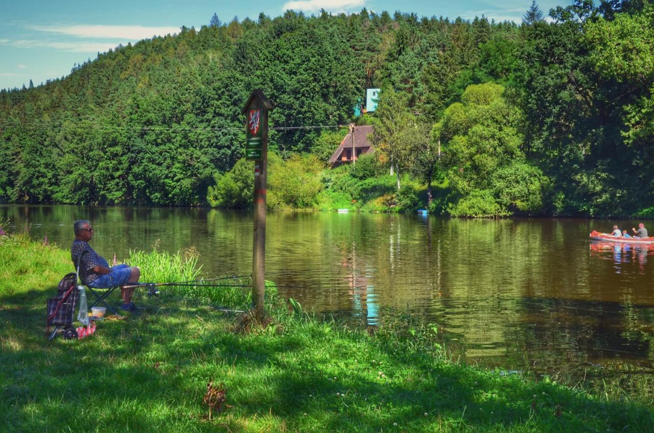 מלון Týn nad Vltavou Camping Prima מראה חיצוני תמונה