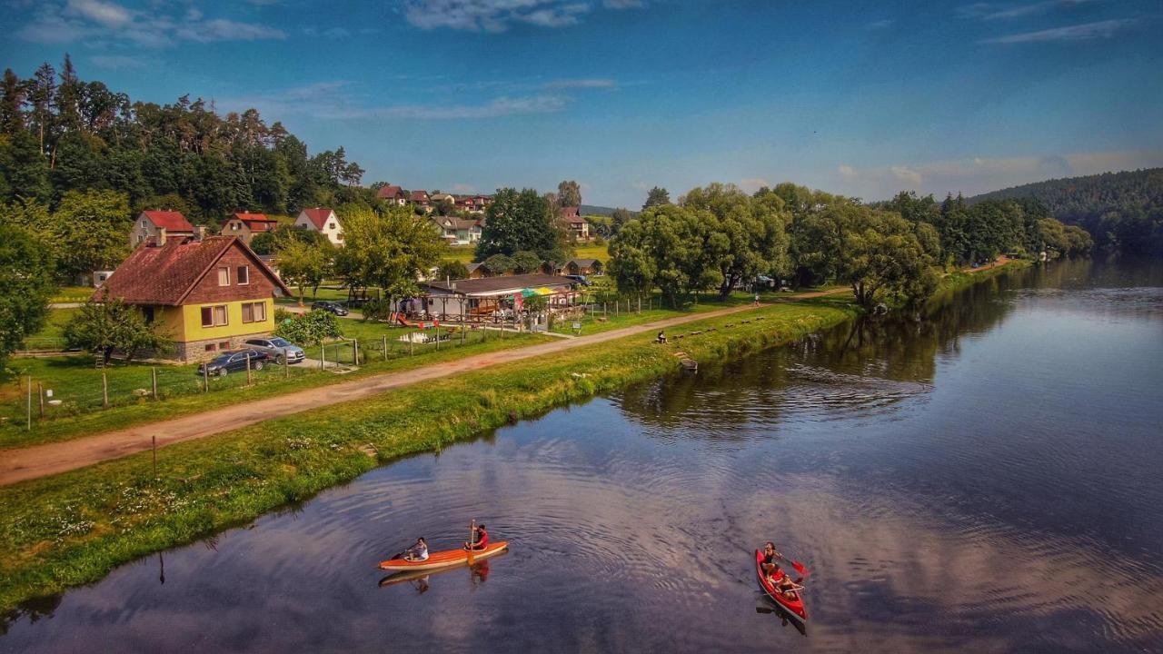 Týn nad Vltavou Camping Prima מראה חיצוני תמונה