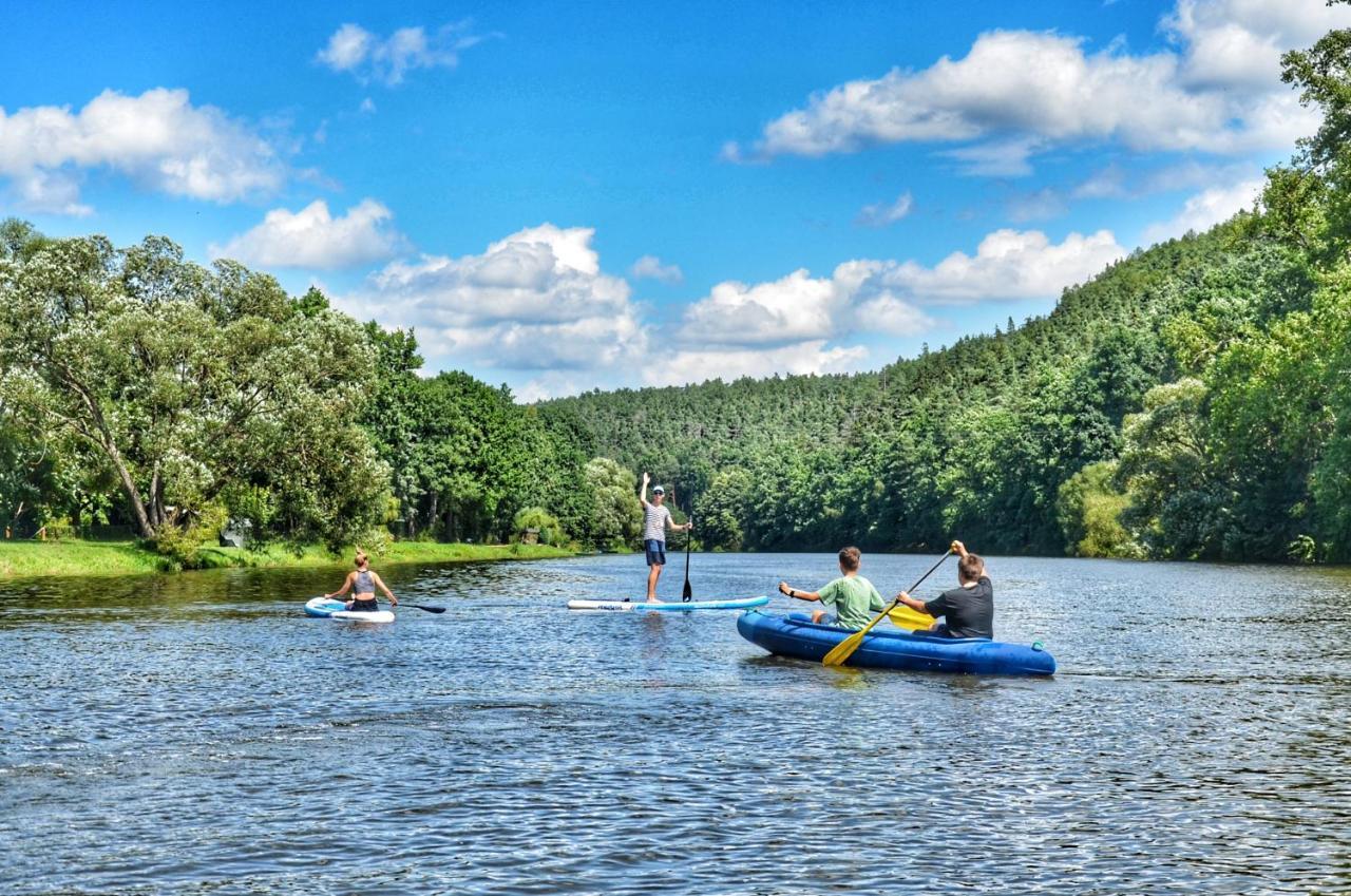 מלון Týn nad Vltavou Camping Prima מראה חיצוני תמונה