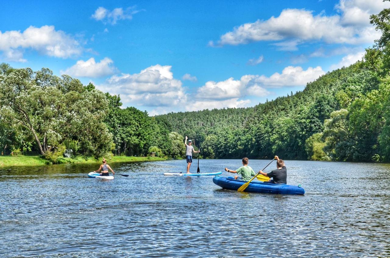 Týn nad Vltavou Camping Prima מראה חיצוני תמונה
